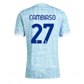 Juventus Andrea Cambiaso #27 Udebanetrøje 2025-26 Kortærmet